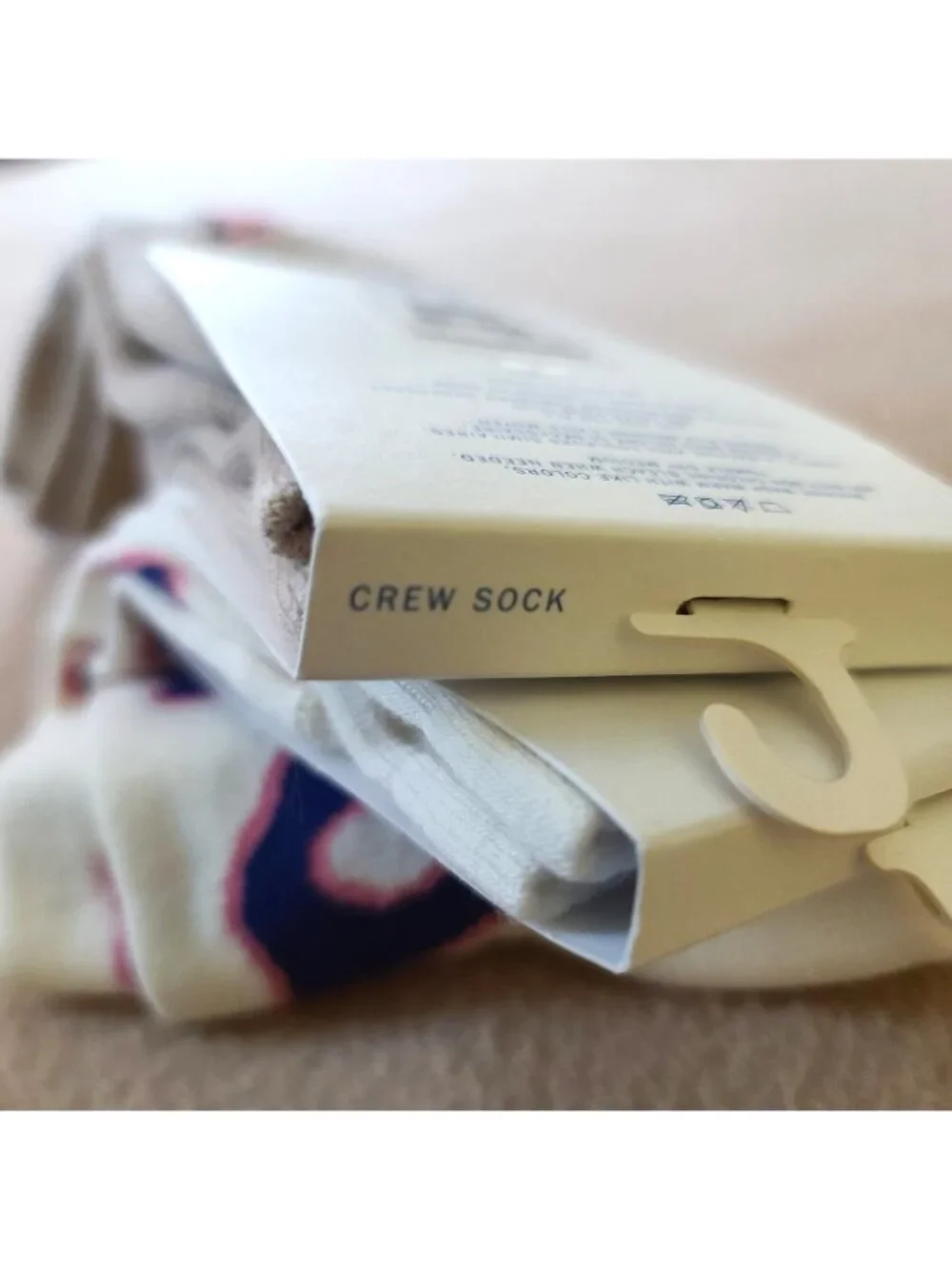 2 Pairs Urban Outfitters Crew Socks OS Unisex Lightning Bolt + Order Chaos NEW
